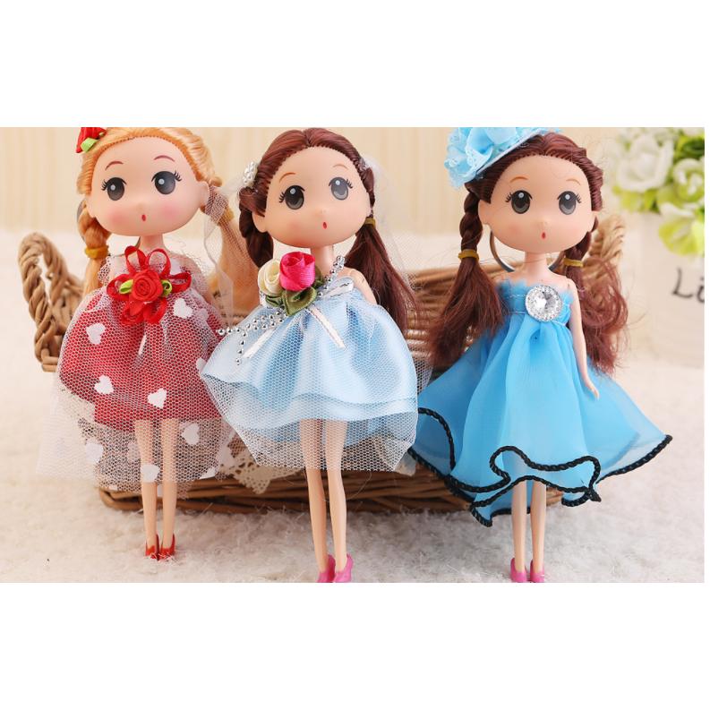 Set 2 mẫu búp bê chibi 18cm giao mẫu ngẫu nhiên