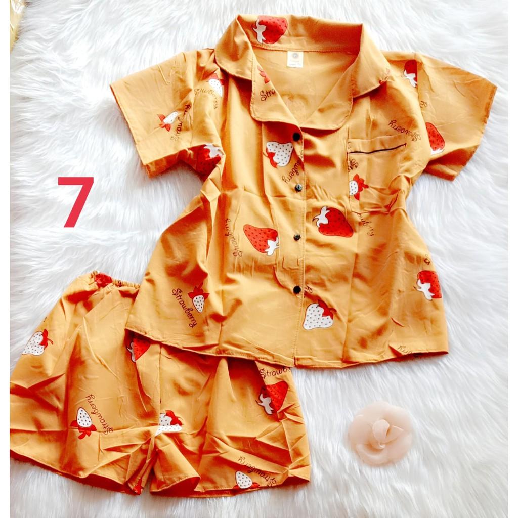Pijama kate , tay ngắn quần đùi