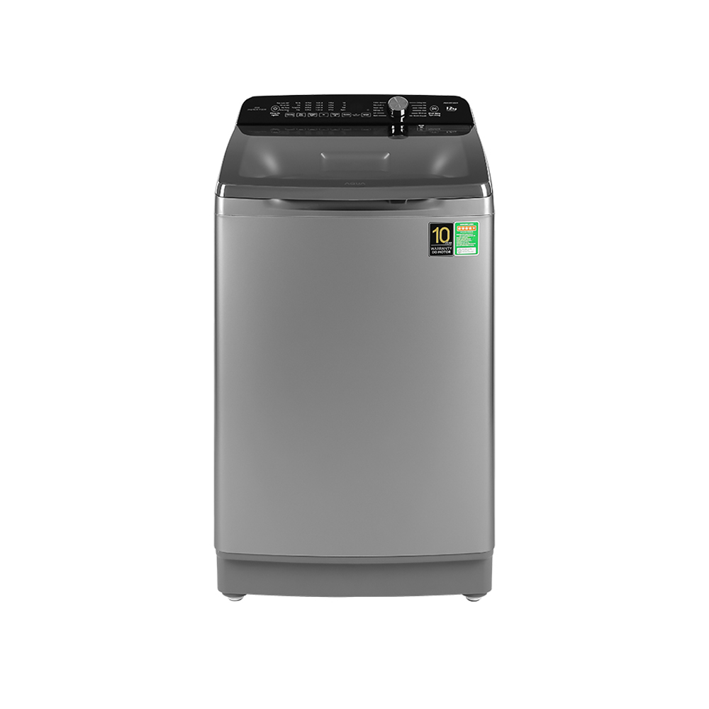 Máy Giặt Cửa Trên Inverter Aqua AQW-DR120CT-S - Hàng Chính Hãng