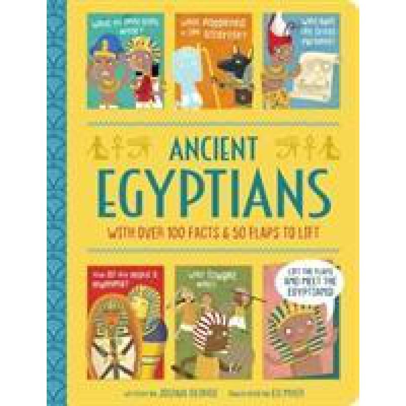 Sách tương tác lật mở cho bé 6+ Ancient Egyptians (IT)