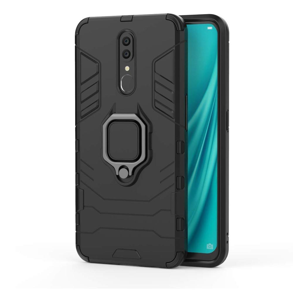 Ốp lưng cho Oppo F11 iron man chống sốc kèm nhẫn xoay chống xem video bảo vệ camera