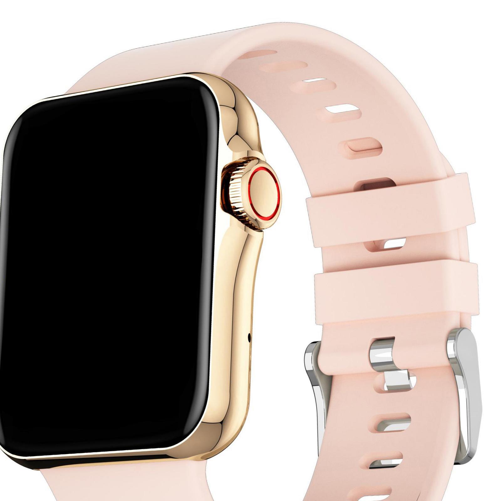Smart Watch, D06 Fitness Tracker 1.6 inch Full Touch Screen Blood Oxygen Monitor Sleep Step Tracking, IP67 Waterproof Smartwatch