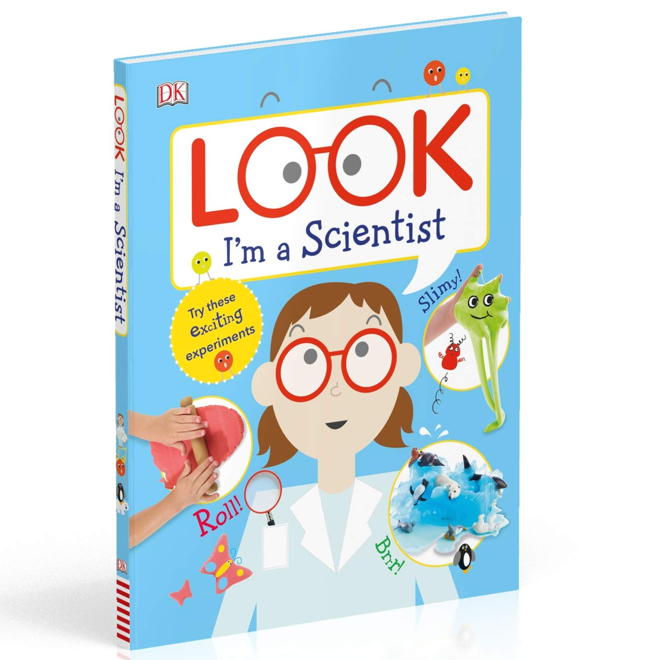 Sách Look I'm a Scientist - Khám Phá Kiến Thức Khoa Học Cho Trẻ Thông Qua Những Thí Nghiệm Thú Vị Và Hấp Dẫn - Á Châu Books, Bìa Cứng, In Màu