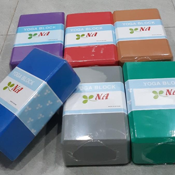 Gạch tập yoga và dây vải hổ trợ