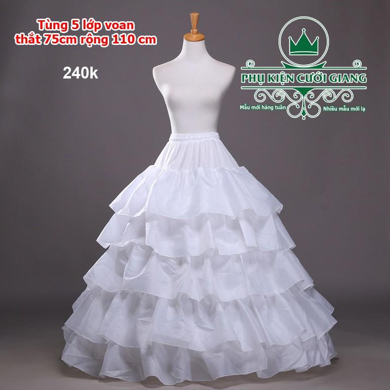 Tùng 4 tầng 5 lớp vải