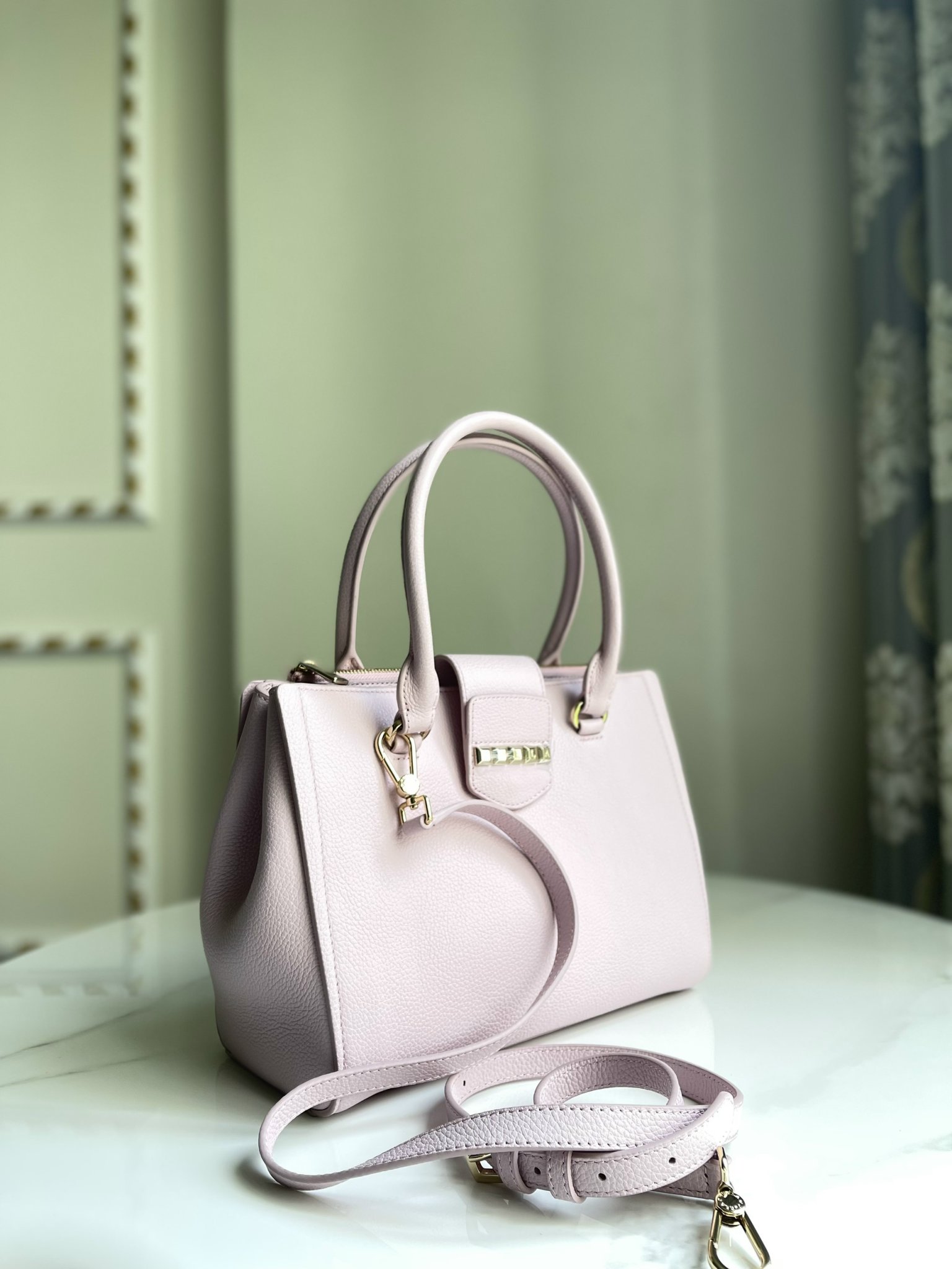 Túi furla valentina hồng tím 20.26 1028308