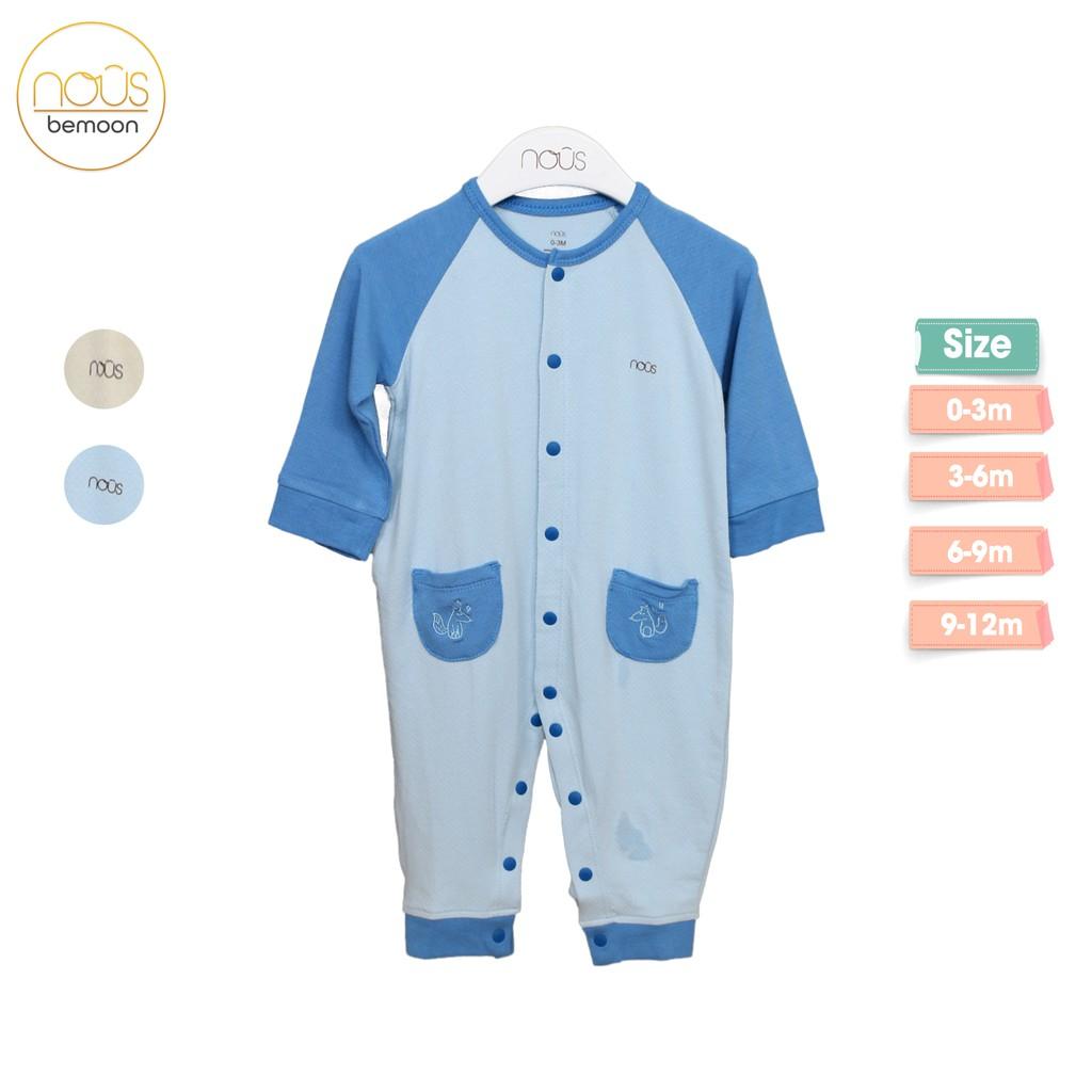 Bộ Body Nous doux không bàn xanh (0-12m)