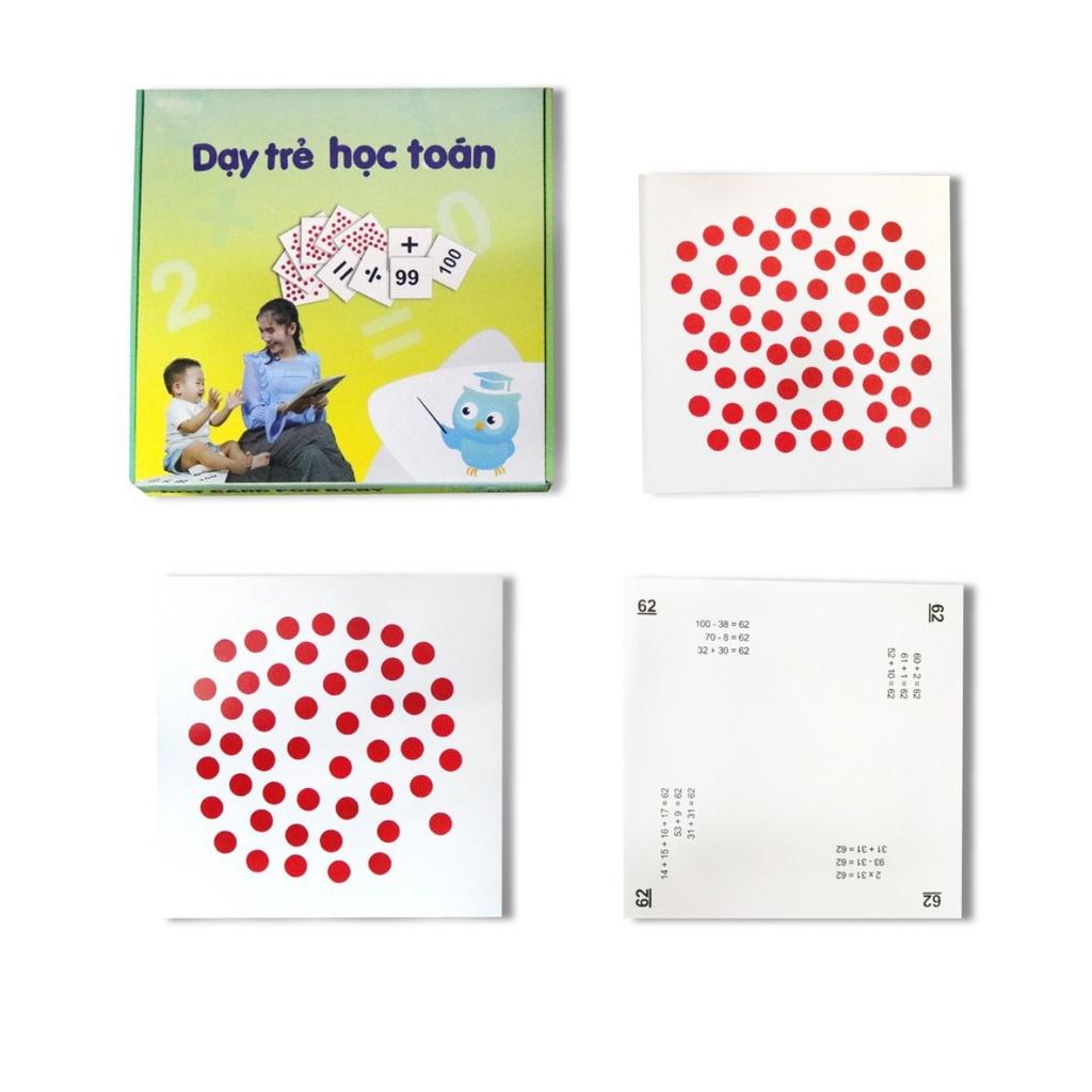 Bộ thẻ học flashcard chuẩn bộ toán chuyên sâu 109 thẻ