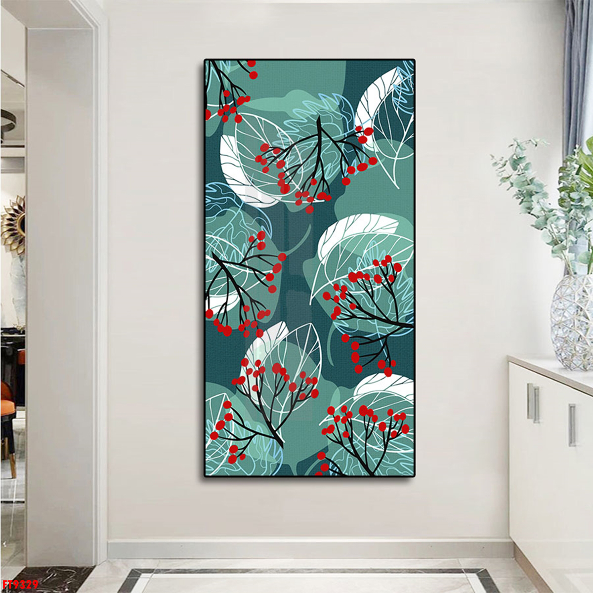 Tranh Đơn Treo Tường Giá Rẻ - Tranh Canvas Hoa Nghệ Thuật