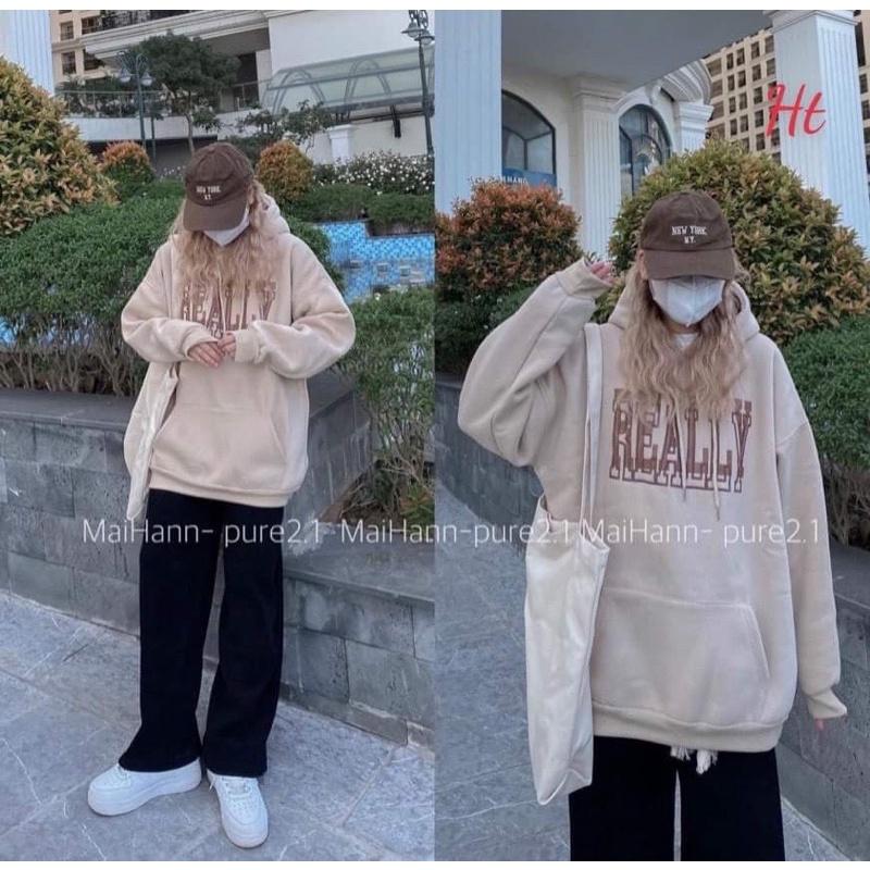 Áo hoodie Cotton Really H2A