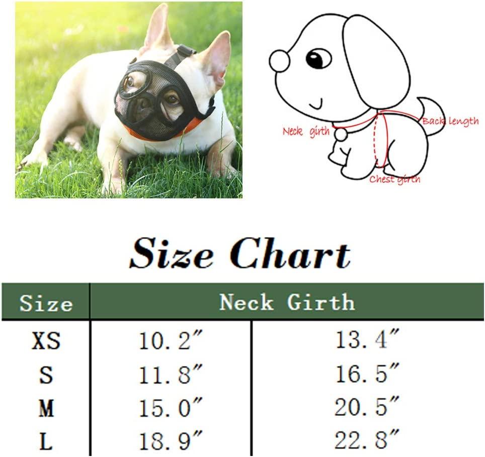 Rọ mõm cho chó Mõm ngắn Mõm thú cưng Mặt nạ chống cắn Brethable Dogs Mouth