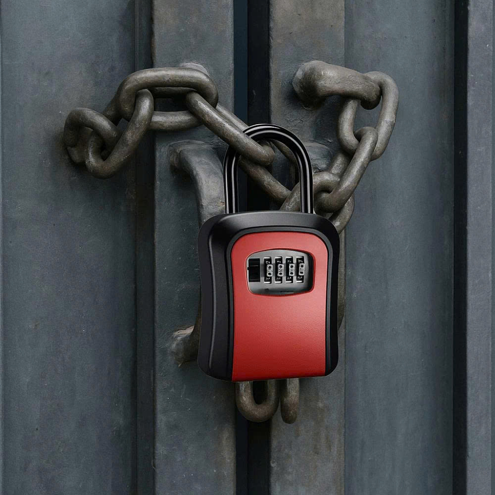 Hộp Khoá LockBox Có Móc Treo KUNBE Đựng Chìa Khóa Treo Tường Cho Homestay