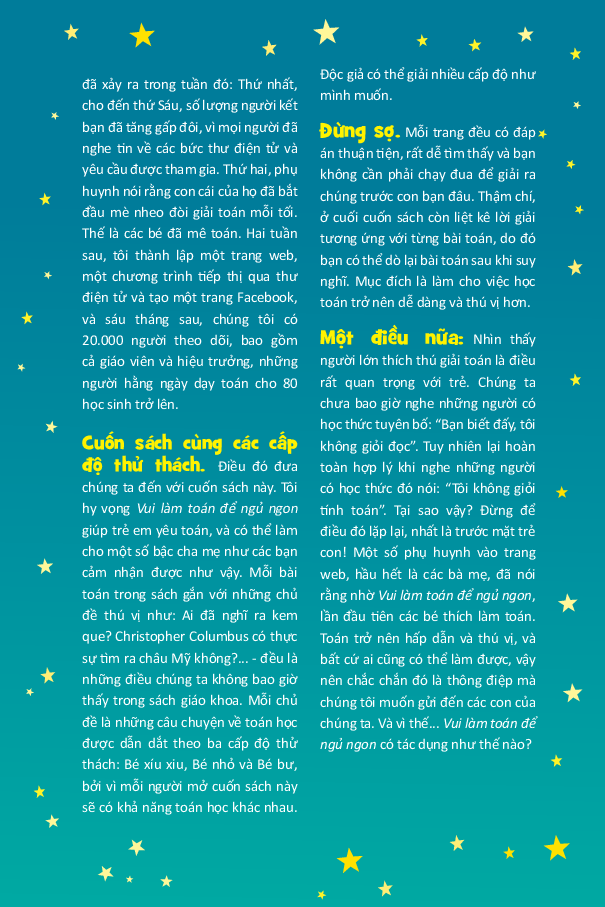 Vui Làm Toán Để Ngủ Ngon 03 - Bedtime Math 3