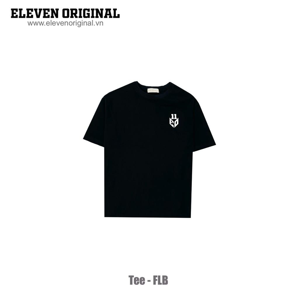 Áo thun Oversize in họa tiết FLB, Form Unisex Màu Đen