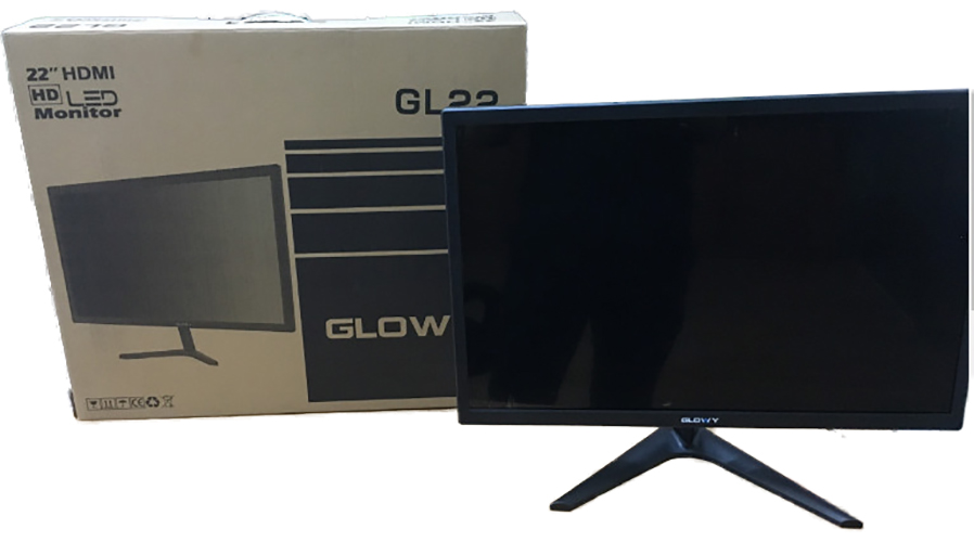 Màn hình LCD 22&quot; GLOWY GL22 75Hz (VGA-HDMI) - Hàng Chính Hãng