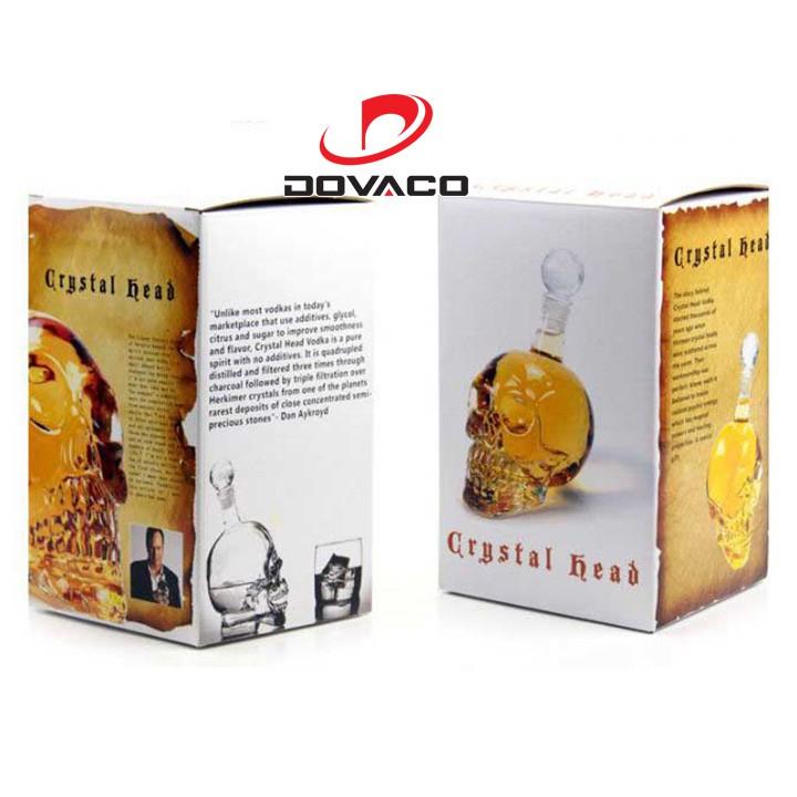 Bình rượu đầu lâu độc đáo