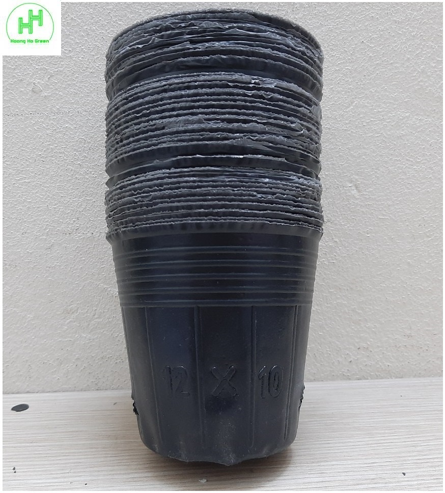 1 kg chậu nhựa mềm ươm cây 12x10 - bịch, túi bầu ươm cây 12x10; 1kg = khoảng 420-450 chiếc