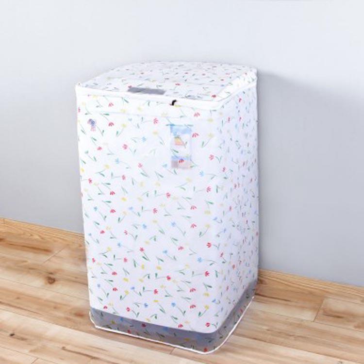 Vỏ bọc máy giặt satin lụa không thấm nước giao ngẫu nhiên - Cửa Trên - GDHN Loại Tốt