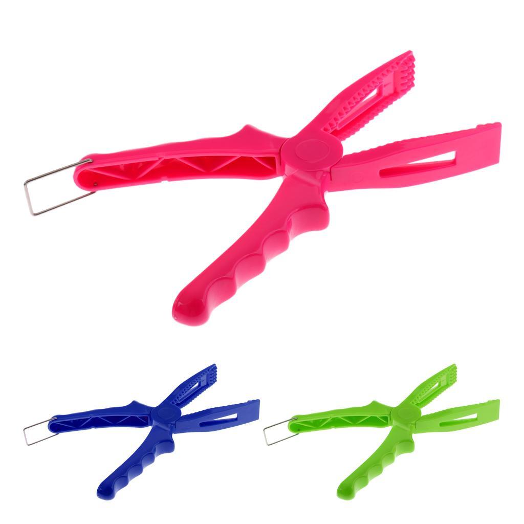 Fishing Lip Grip ABS Plastic Fish Lip Holder Gripper Grabber Fishing Pliers, 3 Colors