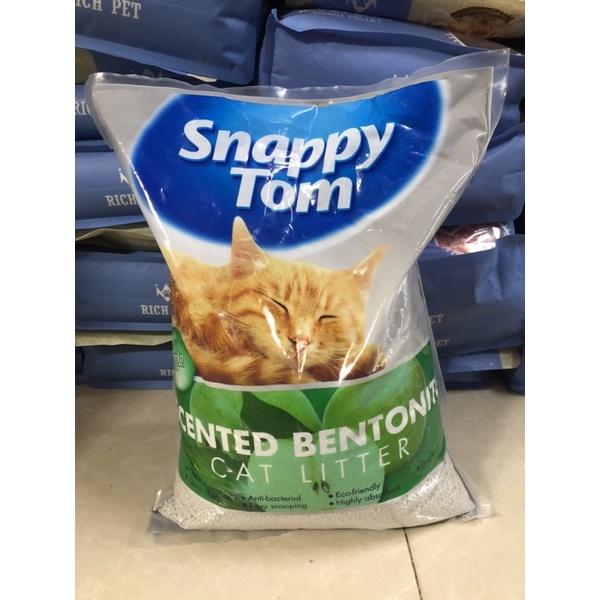 Cát Mèo, Cát Vệ Sinh Cho Mèo Snappy Tom 5L Đủ Mùi, Siêu Thơm, Siêu Vón Cục