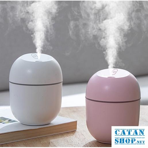 Máy xông tinh dầu Mini Humidifier cho phòng ngủ và trên xe hơi, Máy khuếch tán tinh dầu phun sương tỏa hương thơm