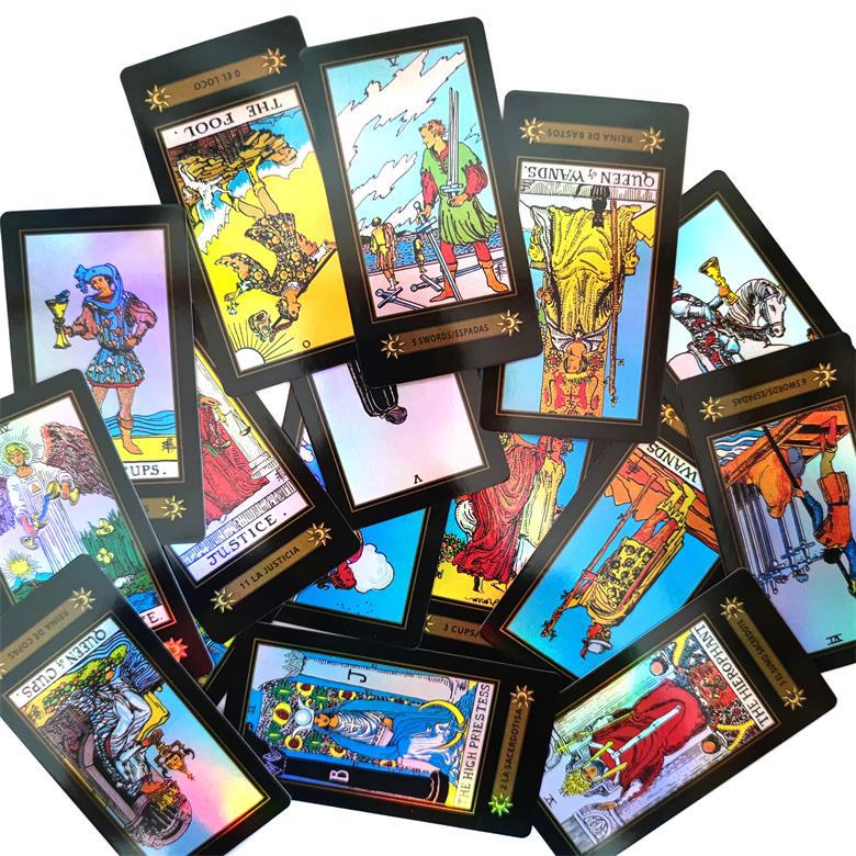 Bộ Bài Classic Tarot Bản Óng Ánh T26