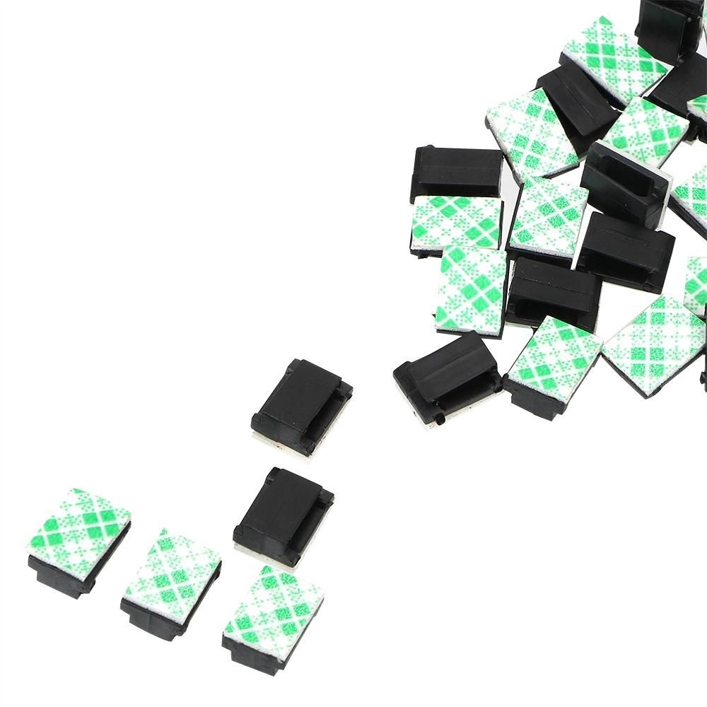 Set 40 kẹp cố định dây cáp cho xe hơi