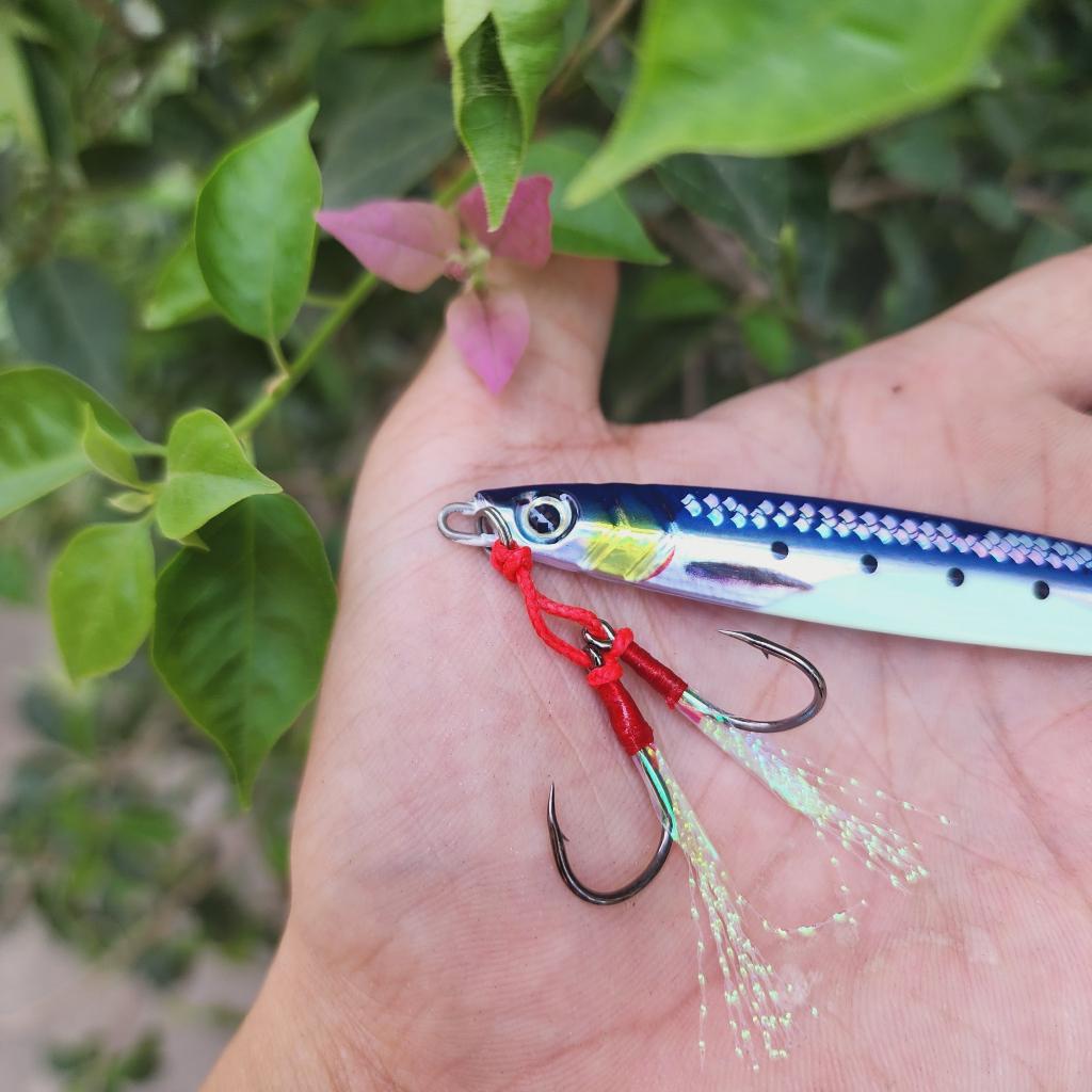 Mồi Câu Jig Vip 1 Mồi câu Lure thu hút mồi tốt....