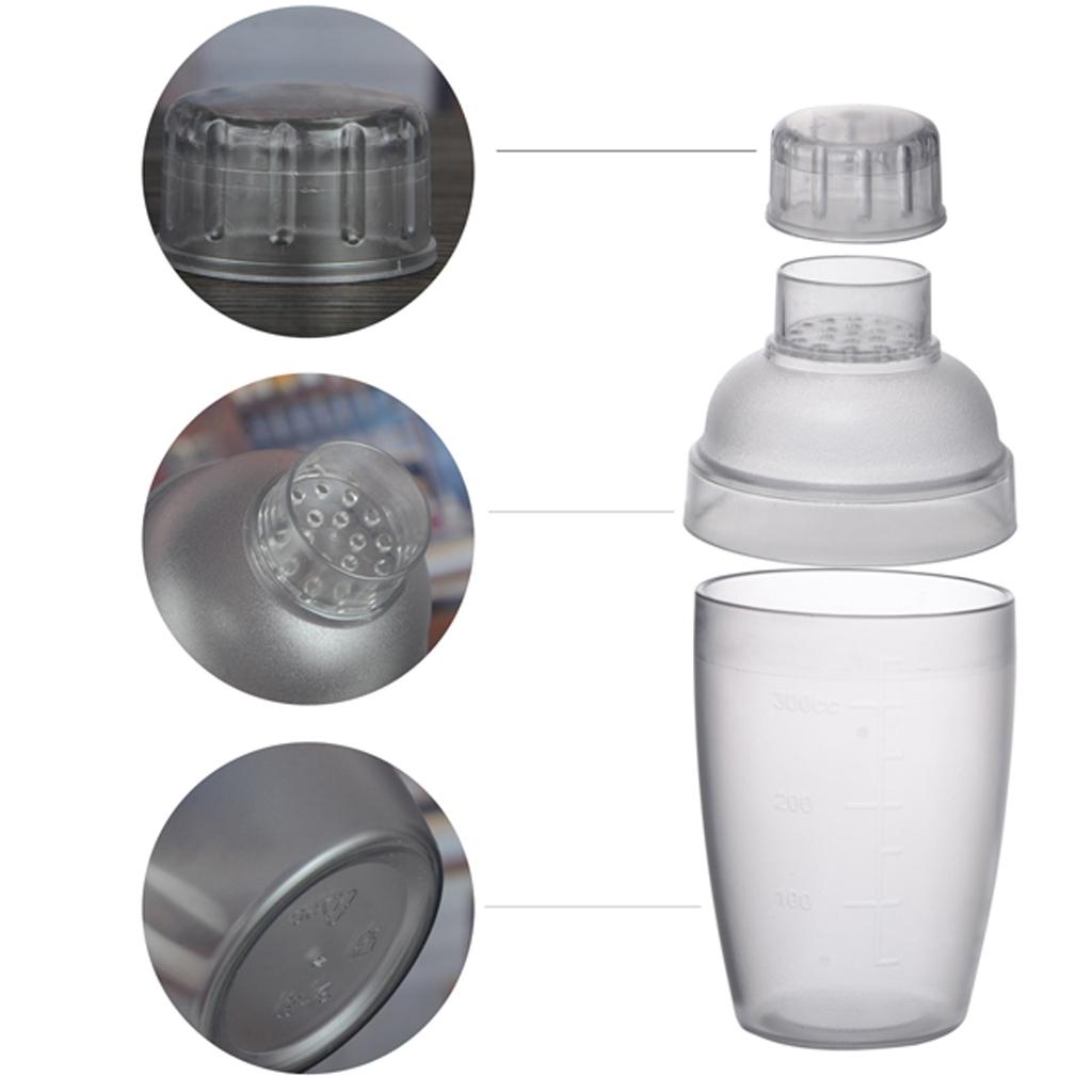 Resin Cocktail Shaker Mixer Drink with Measurement Bartender Tool