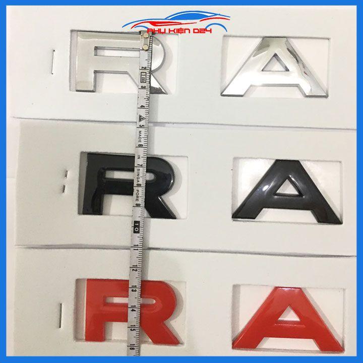 Logo, lô gô chữ nổi dán capo 3D trang trí xe RANGER đủ màu đen đỏ bạc tùy chọn