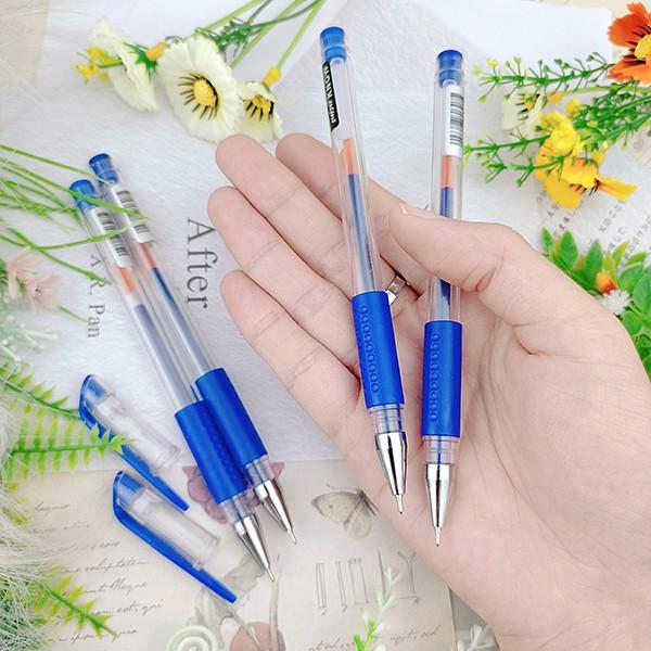 Combo 2 bút mực xanh / đen và đỏ loại tốt