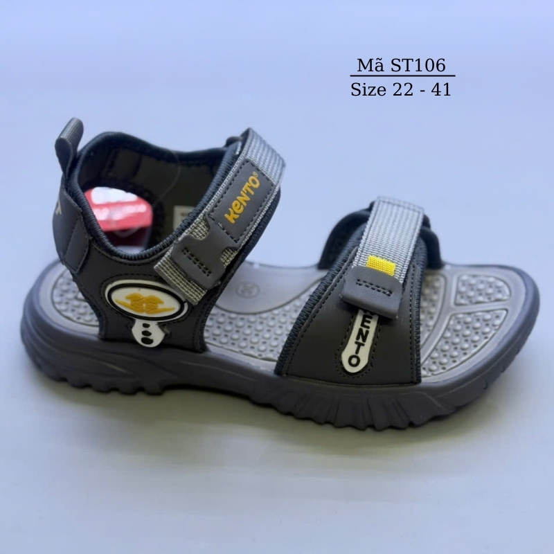 Sandal trẻ em dép quai hậu bé trai kháng khuẩn cao cấp 1 - 15 tuổi thể thao năng động cá tính NHÍM SHOP ST106