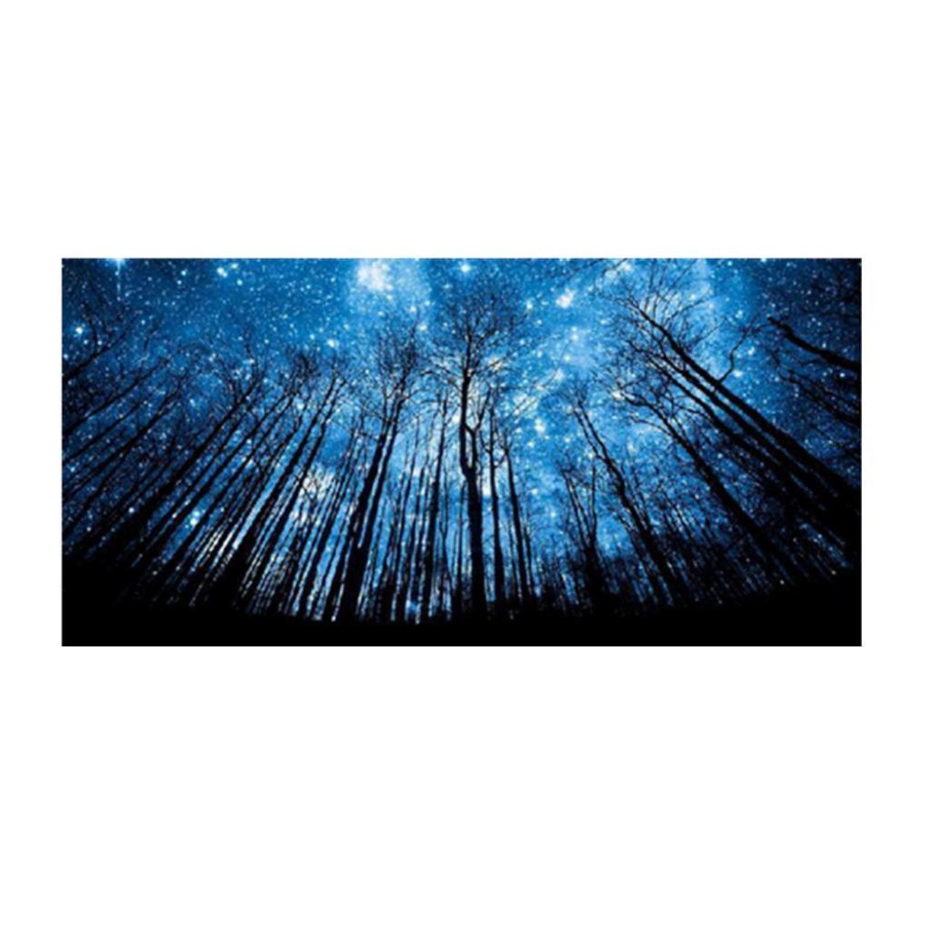 5D DIY Diamond Painting Rhinestone Night Sky Pictures of Crystals Embroidery Kits Arts, Crafts &amp; Sewing Cross Stitching