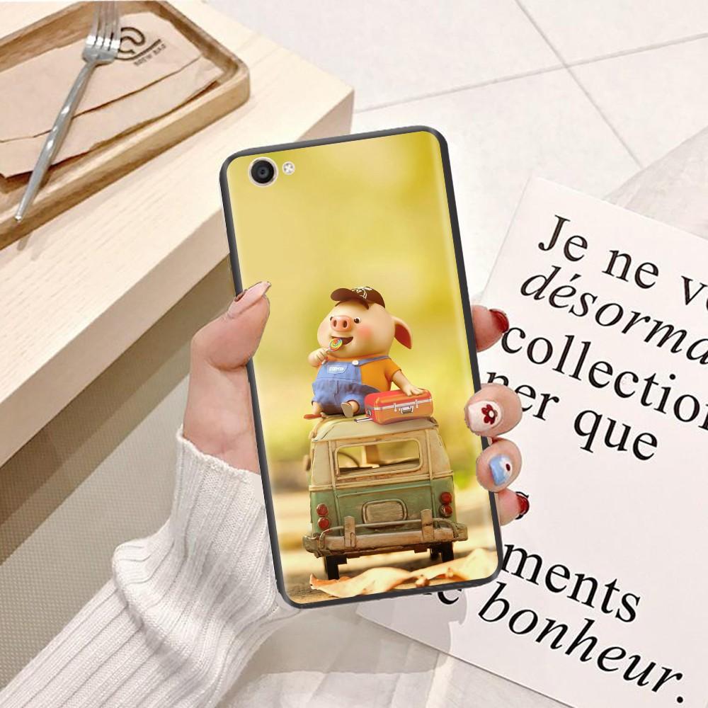 Ốp lưng dành cho điện thoại ViVo S1 Viền dẻo TPU hình Heo Con Dễ Thương