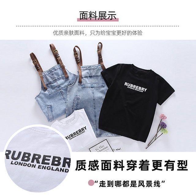 DONGSHOP 2023 Mùa xuân và mùa thu tây phiên bản Hàn Quốc của cô gái váy trẻ em denim dây đeo váy vest đầm bé