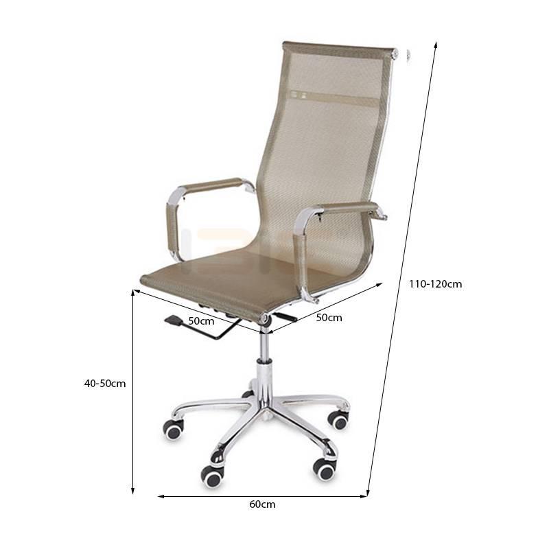 Ghế Lưới Chân Hợp Kim Nhôm Cao Cấp IBIE IB803 - Đồng