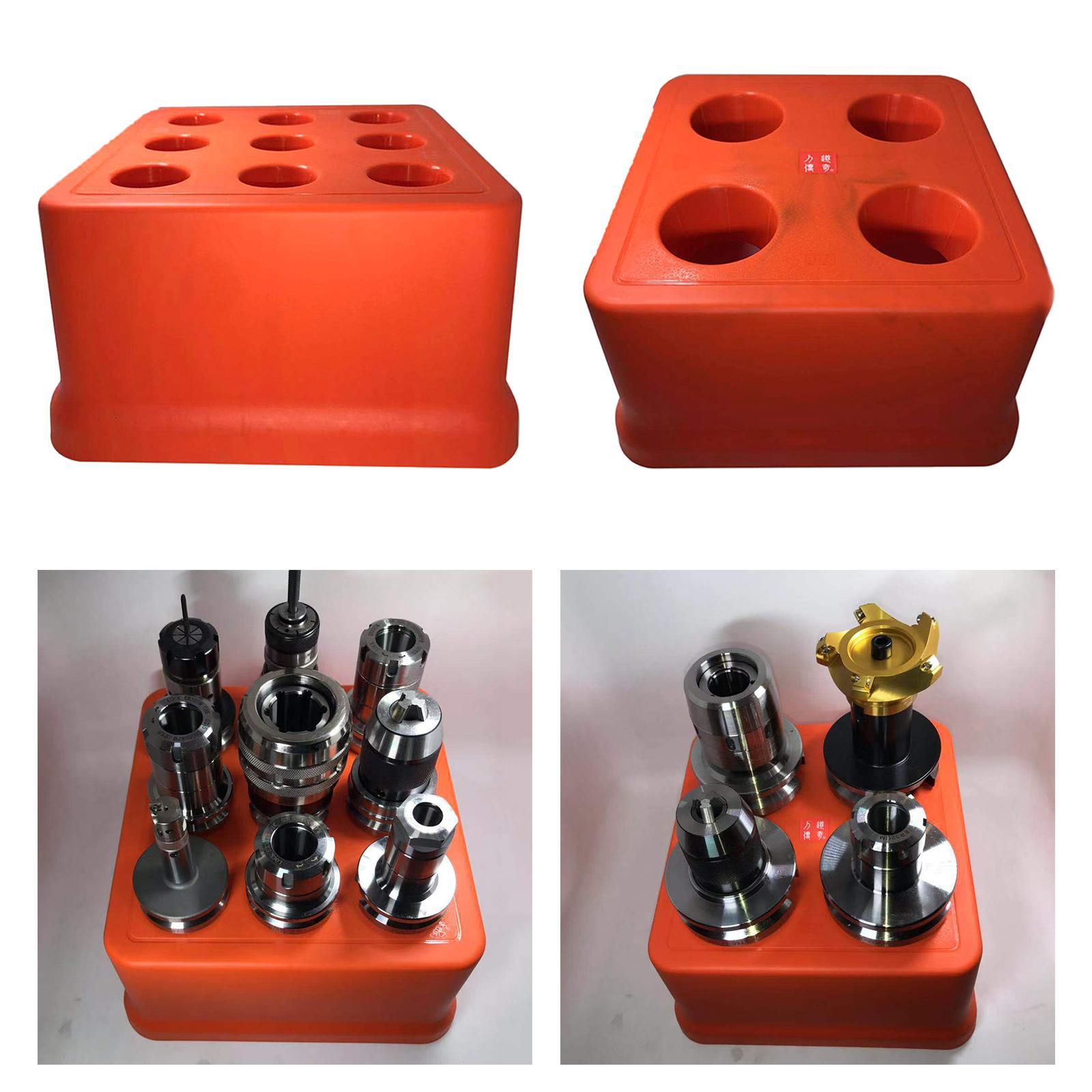 2X BT30 BT40 BT50 Tool Holder Storage Box PP Plastic Box for CNC Parts