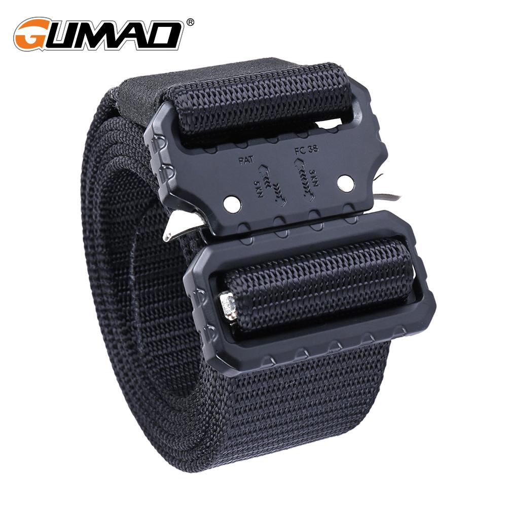 Thắt Lưng Nam Dù Chiến Thuật Hạng Nặng Tiện Ích Quân Dây Airsoft Cảnh Sát Ngoài Trời Chiến Đấu Săn Dây Thắt Eo SWAT Bánh Răng Thiết Bị