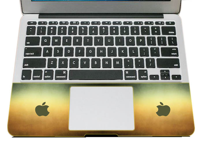 Mẫu Dán Trang Trí Dành Cho Macbook Mặt Ngoài + Lót Tay Mac - 301