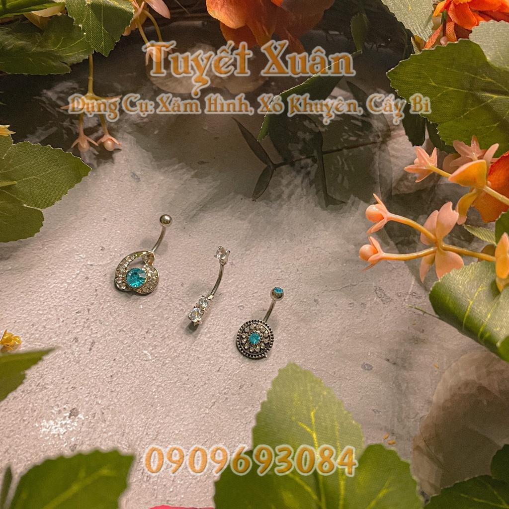 Khuyên rốn viên ngọc thời trang chất liệu titan không rỉ đẹp sang trọng thời thượng dành cho bạn nữ- GRKRVN06
