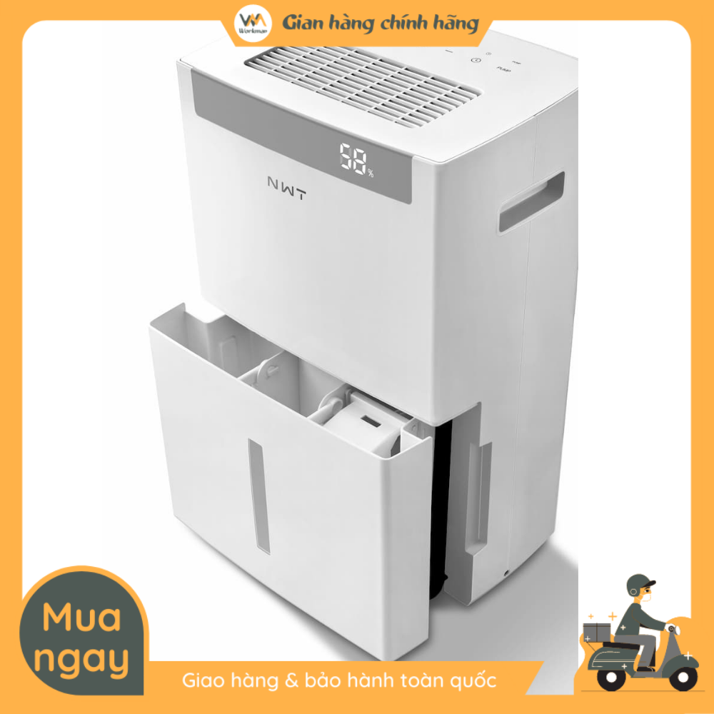 Máy hút ẩm thông minh Xiaomi New Widetech 60L – Xử lý ẩm hiệu quả- Mẫu mơi 2023