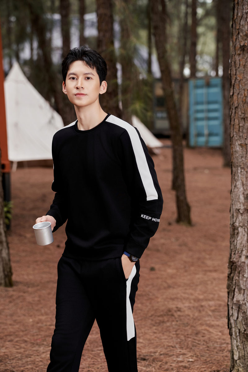 Bộ Nỉ Nam Mùa Đông KEEP-WARM 5S FASHION Chất Nỉ Dày Dặn, Can Phối Trẻ Trung, Khỏe Khoắn (BNI24018)