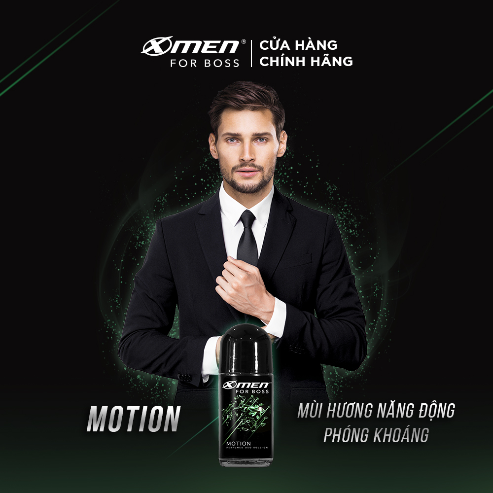 Combo 2 Lăn khử mùi X-Men For Boss 50ml Motion