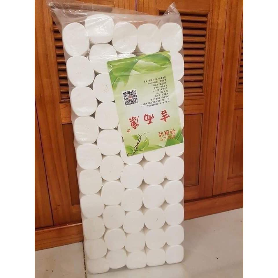 Giấy vệ sinh 1 bịch 50 cuộn tiết kiệm tiện lợi mịn màng