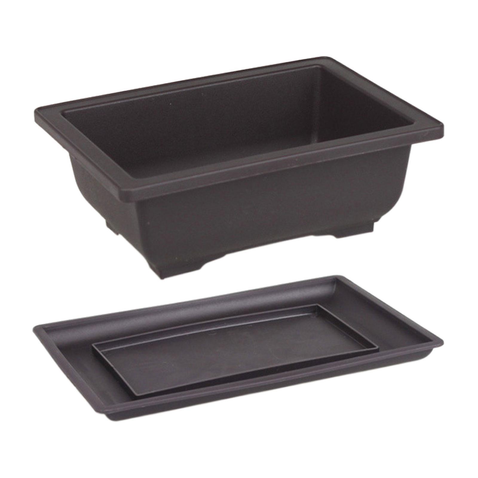 Training Pots with Tray Modern Sturdy Practical Portable for Yard Patio
