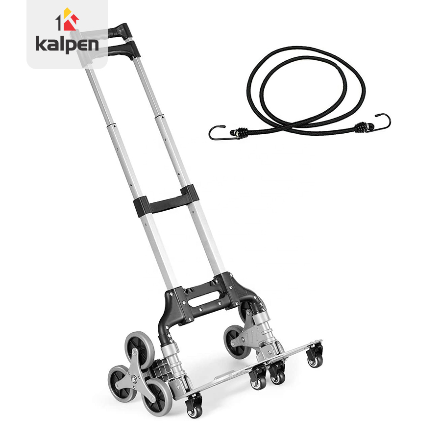 Xe (Kéo) Đẩy Hàng - 6 Bánh Leo Cầu Thang Thông Minh - Trọng Tải Lên Đến 150kg (Kalpen XKK01) Hàng Chính Hãng