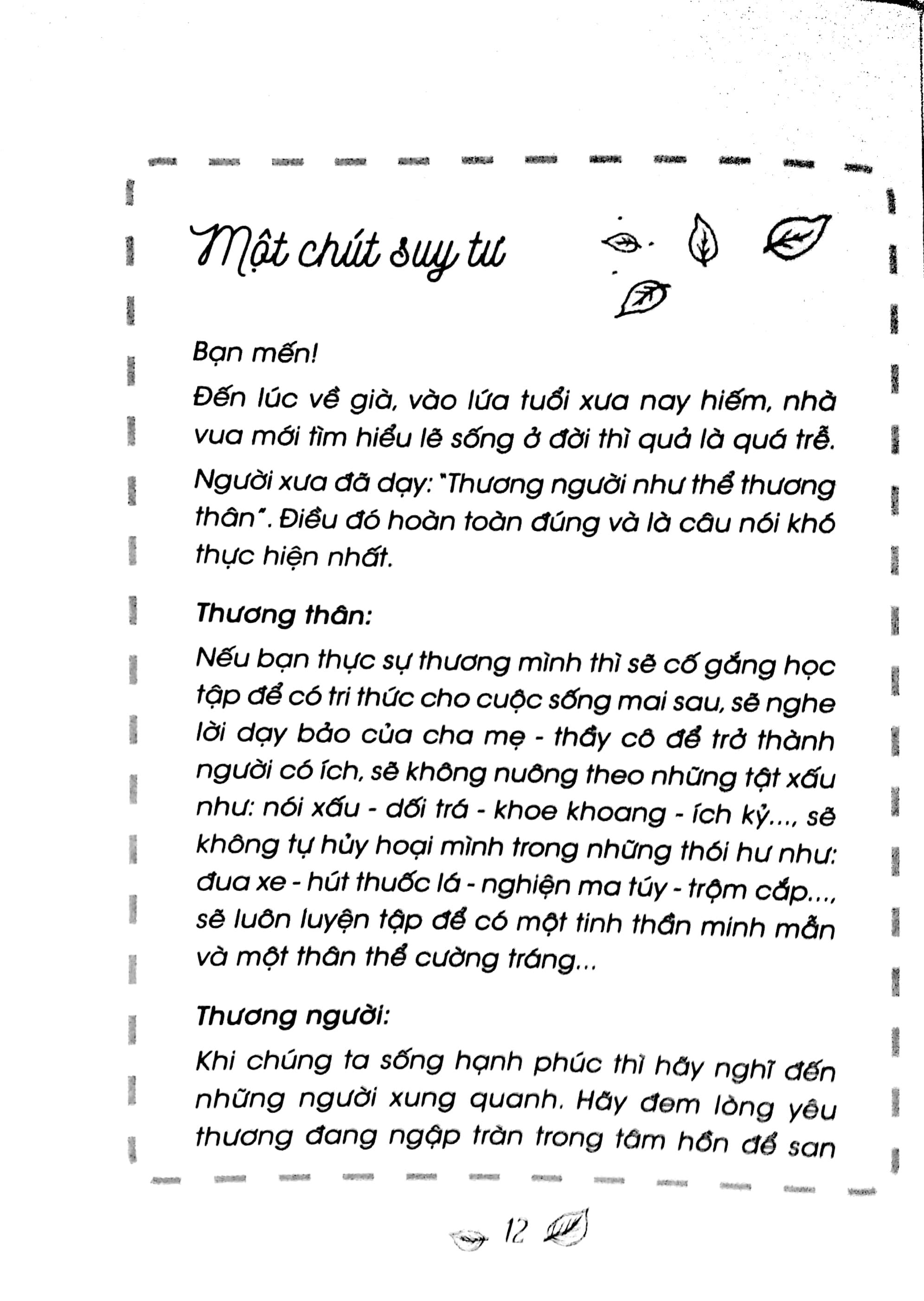 500 Câu Chuyện Đạo Đức - Tình Thân Ái