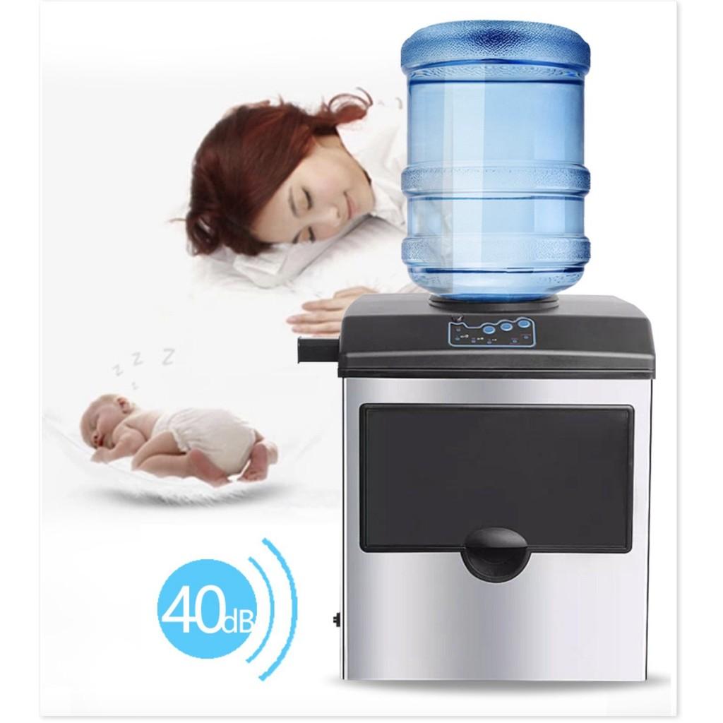 Máy làm đá viên để bàn 3Size 160w 25kg Ngày CE