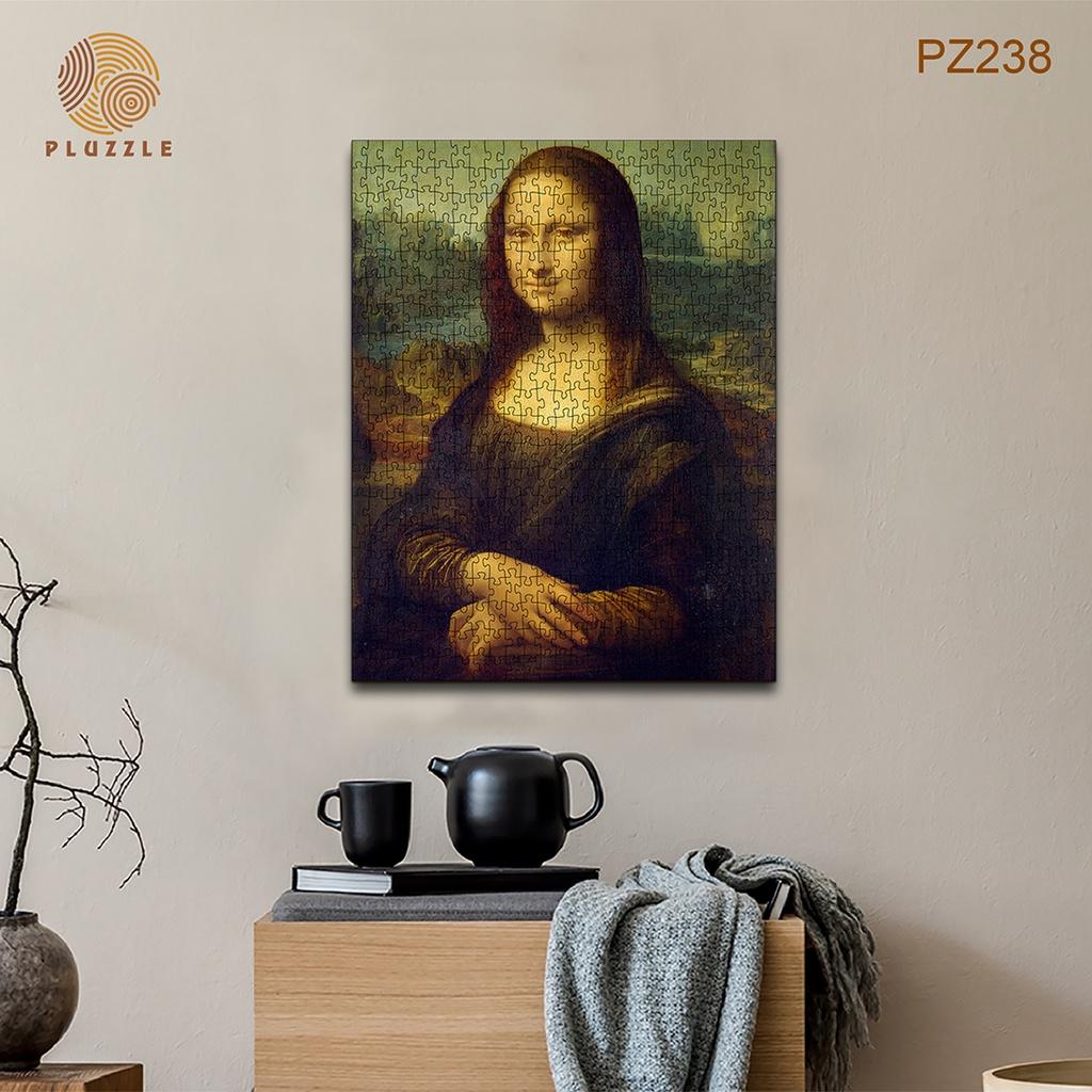 PLUZZLE Bộ xếp hình gỗ thông minh puzzle đồ chơi ghép hình 500 miếng - PZ238 - Mona Lisa