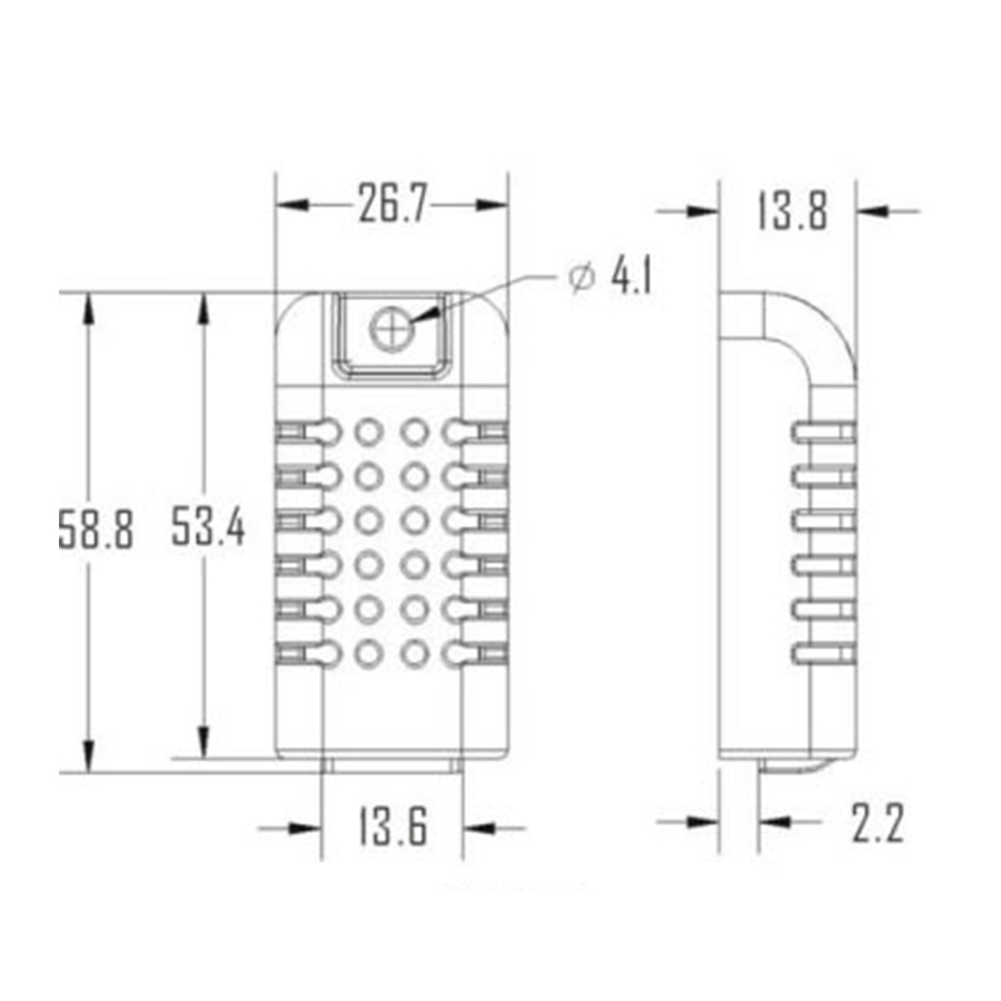 Cảm Biến Nhiệt Độ-Độ Ẩm DHT21